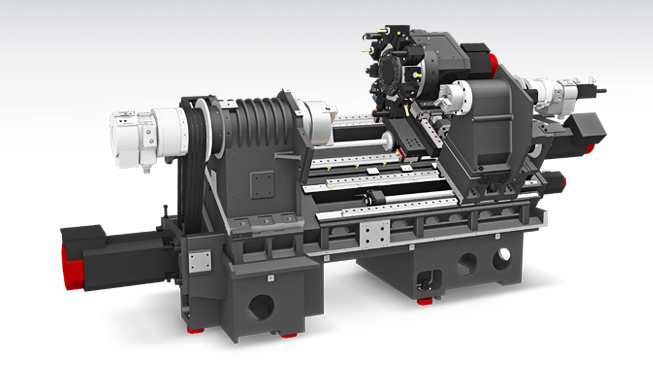 SE2200 CNC lathes - bed structure