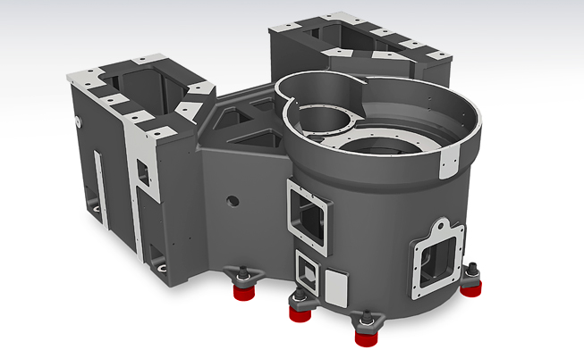 LV1400 vertical turning center